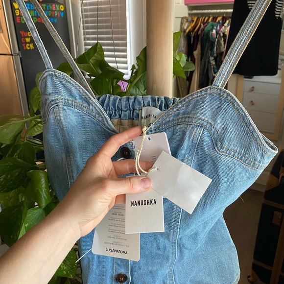 NANUSHKA denim tank - Picture 6 of 6